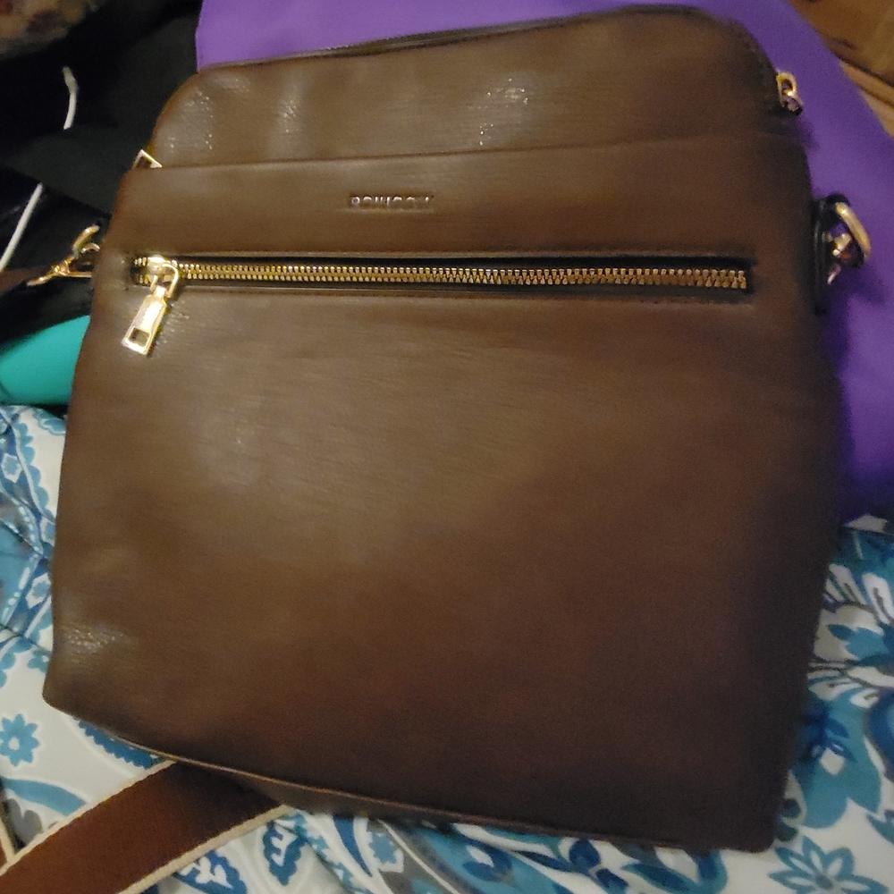 Chic Brown Crossbody Bag by Nine West